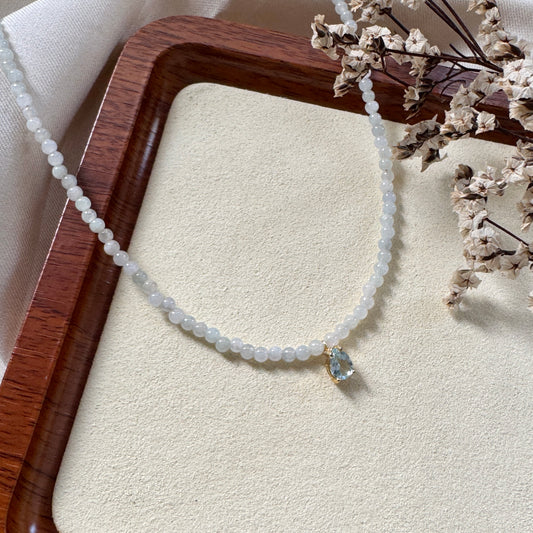 Topaz x Jadeite Necklace