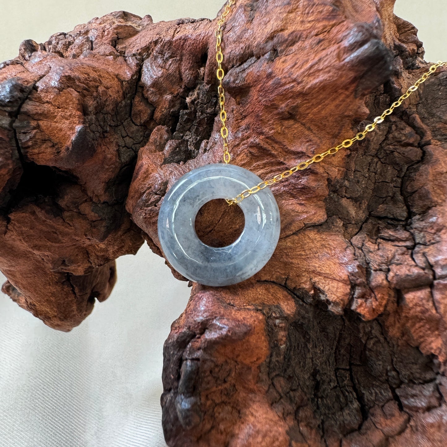 MÒ | Bagel Jadeite Necklace
