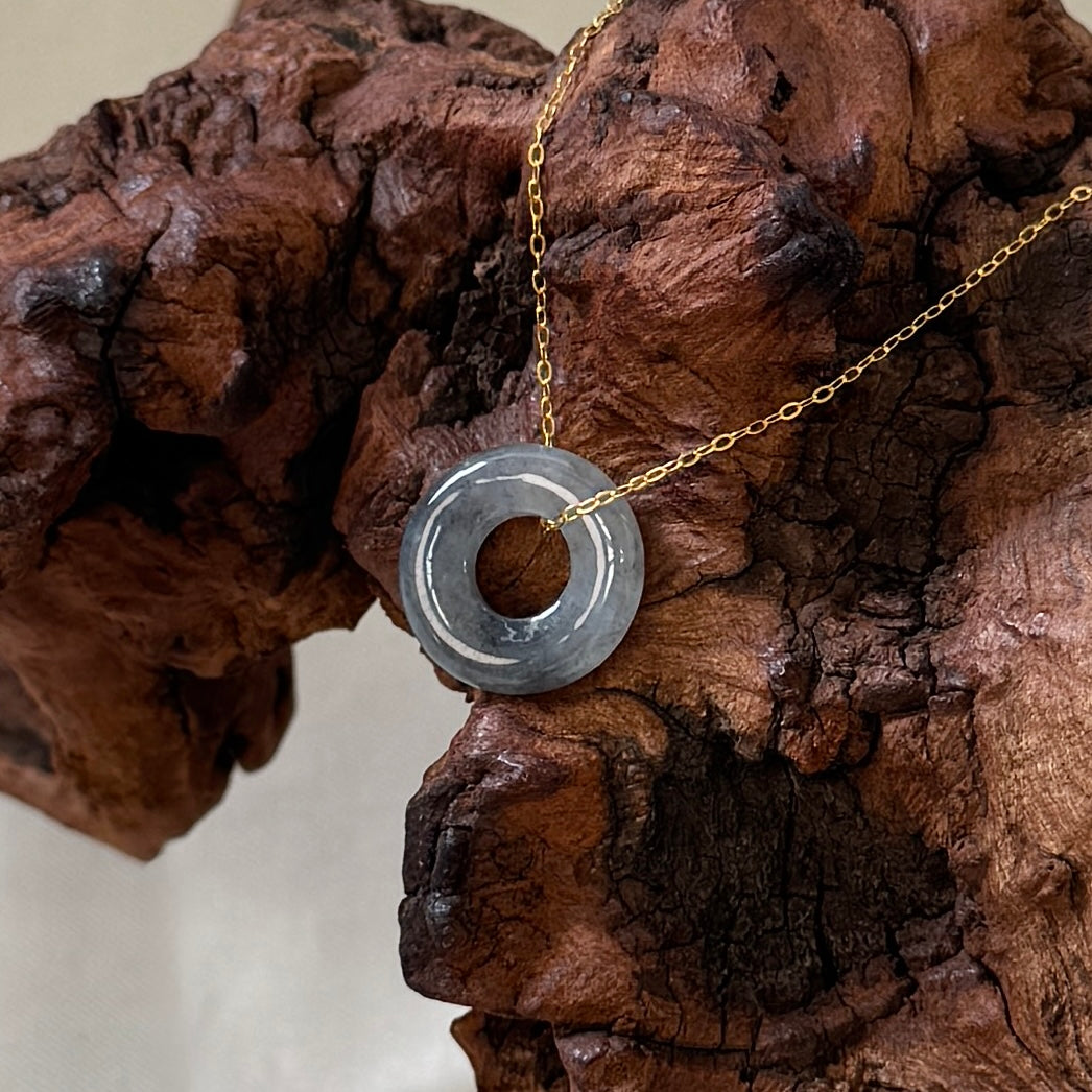 MÒ | Bagel Jadeite Necklace
