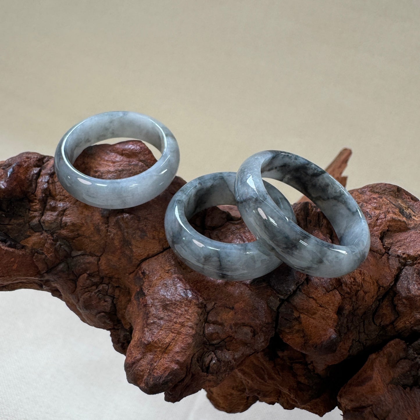 MÒ | Grey Jadeite Ring