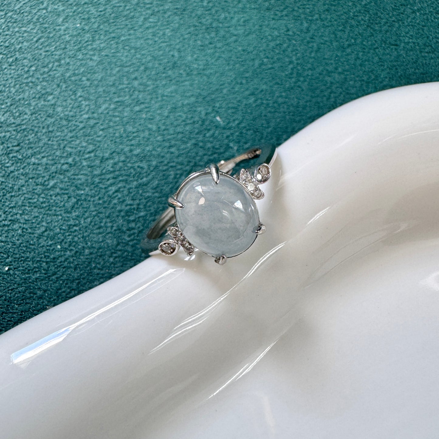 FOR HER | Periwinkle Jadeite Ring