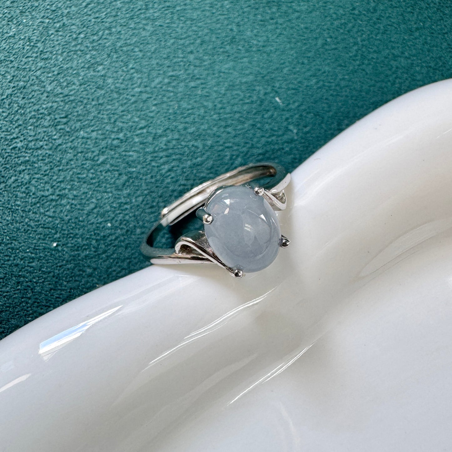 FOR HER | Periwinkle Jadeite Ring