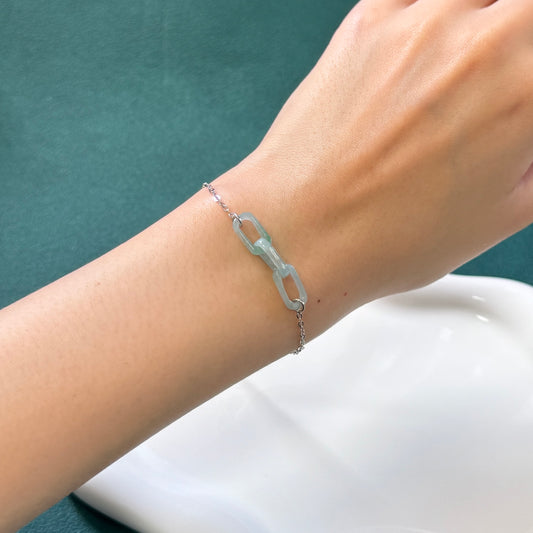 FOR HER | Interlocked Jadeite Bracelet