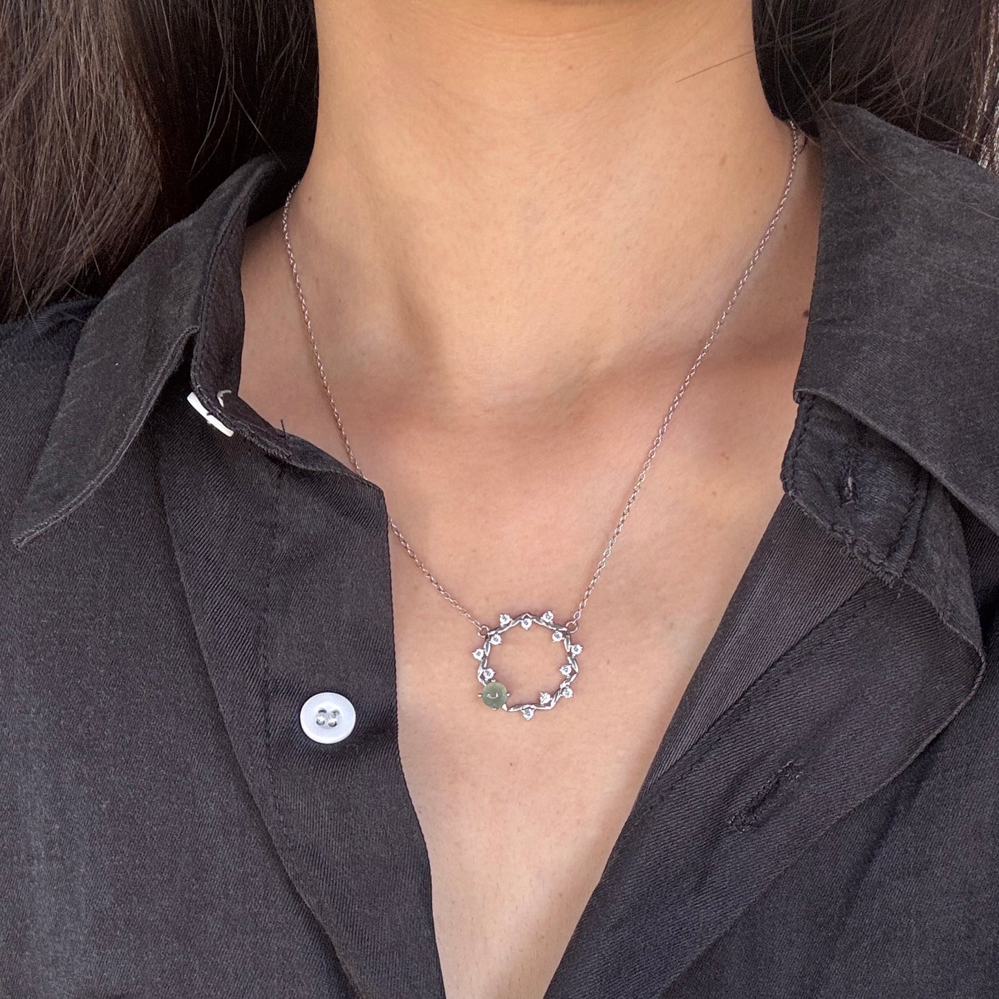 FOR HER | Wreath Jadeite Necklace