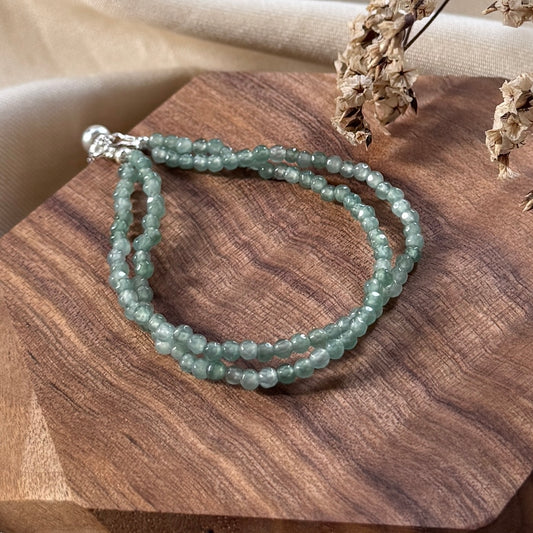 Nerelle Jadeite Twisty Bracelet