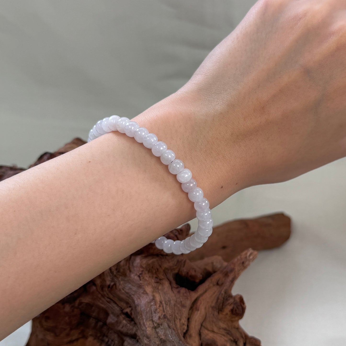 WISTERIA | Abacus Beaded Jadeite Bracelet