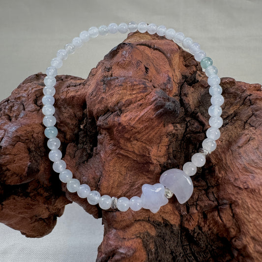 WISTERIA | Lunar Beaded Jadeite Bracelet