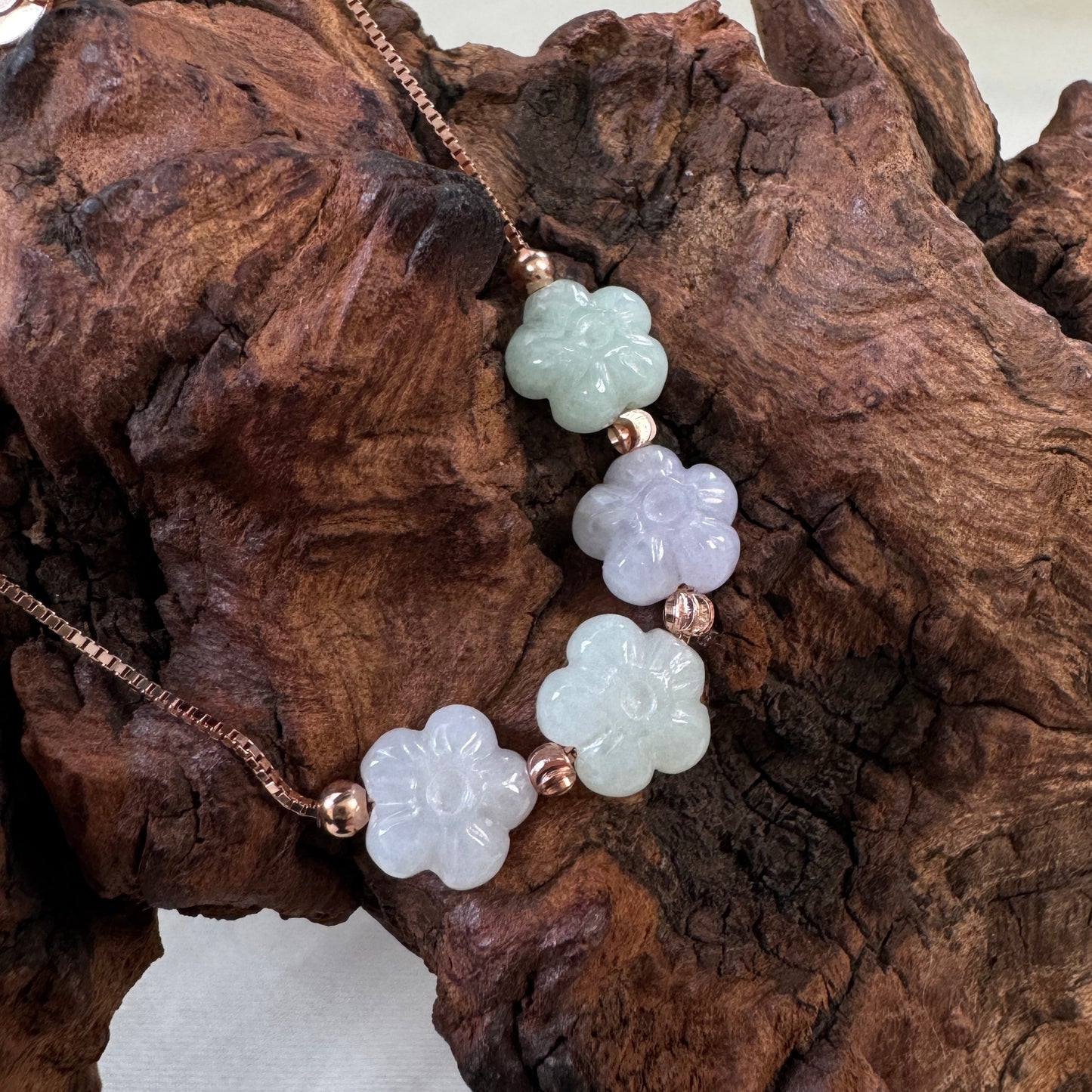 WISTERIA | Floral Jadeite Bracelet