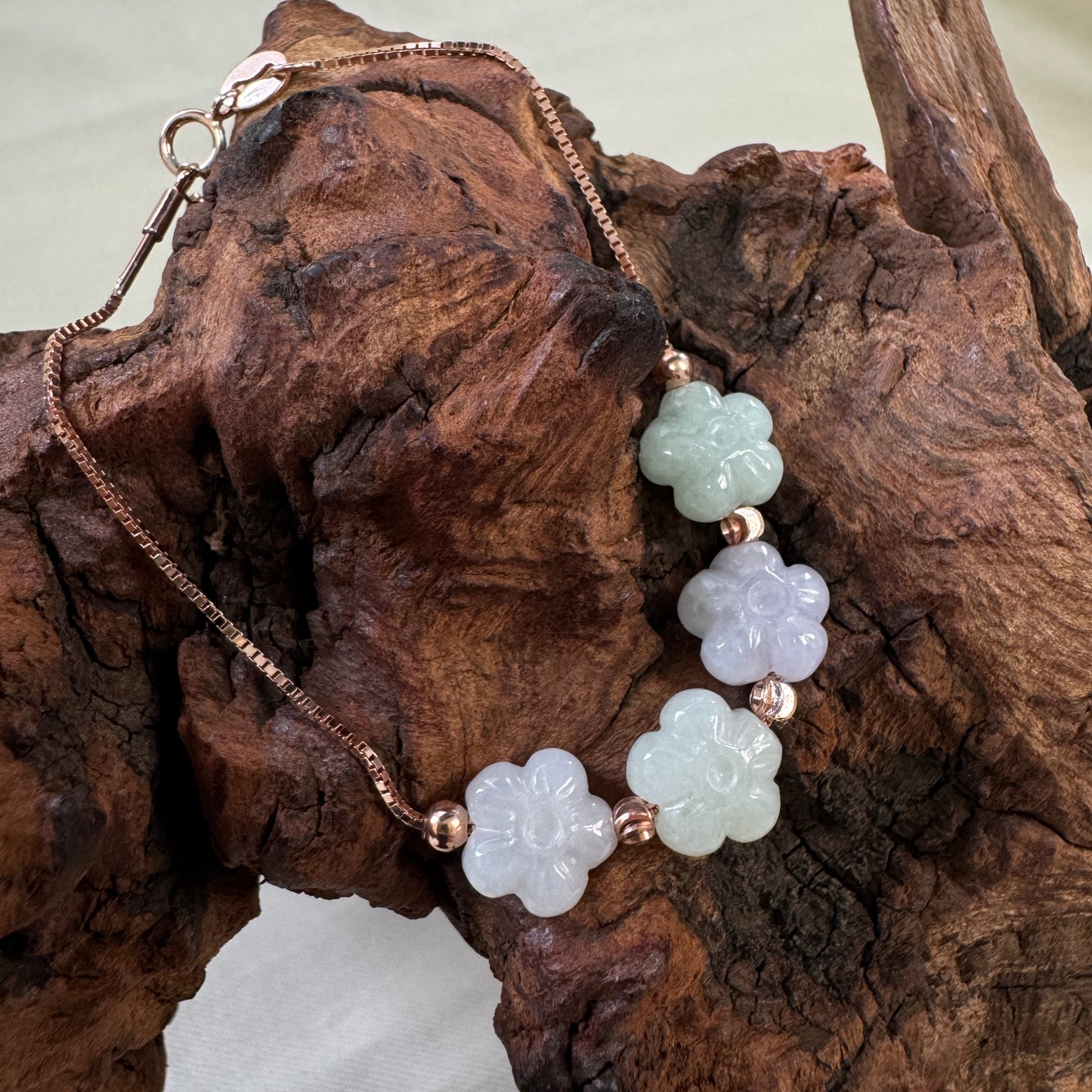 WISTERIA | Floral Jadeite Bracelet