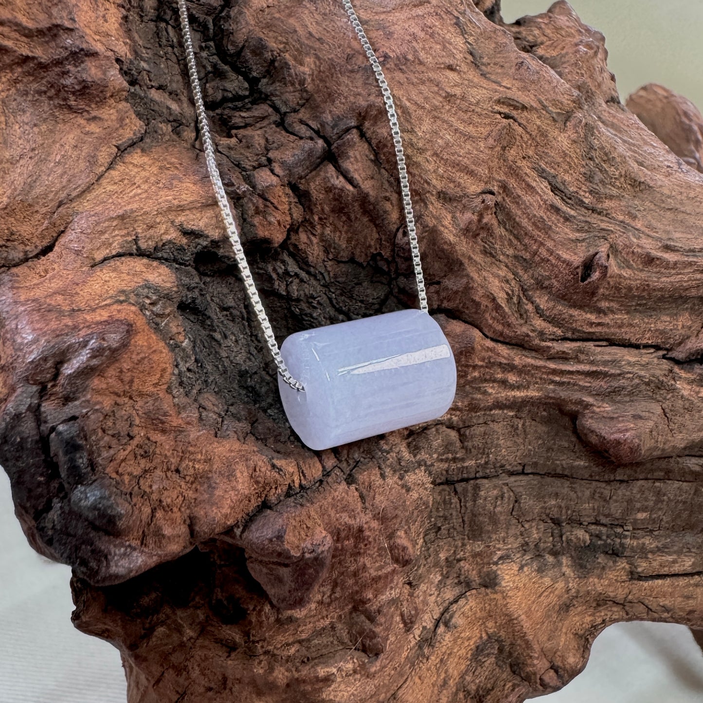 WISTERIA | Barrel Jadeite Necklace II
