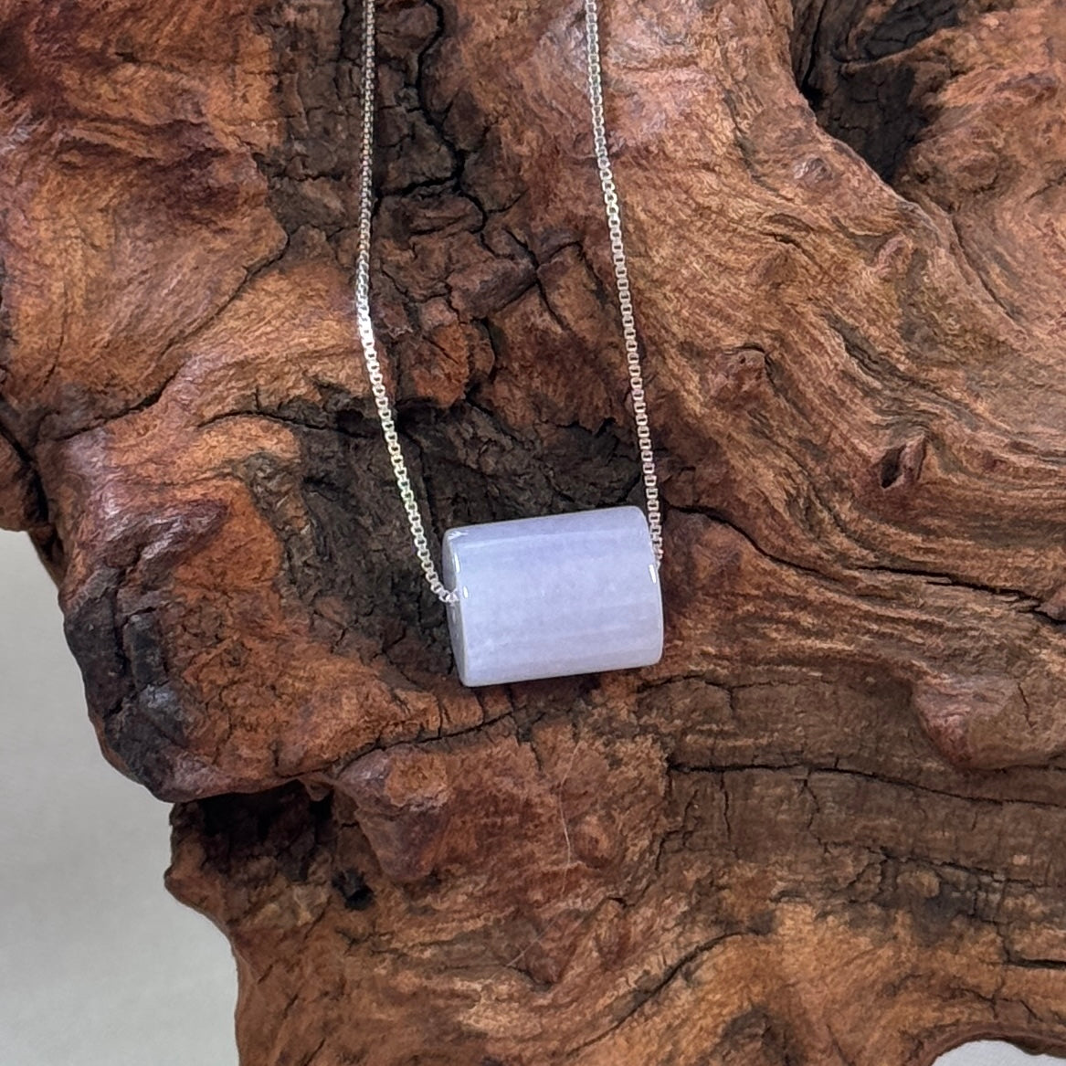 WISTERIA | Barrel Jadeite Necklace II