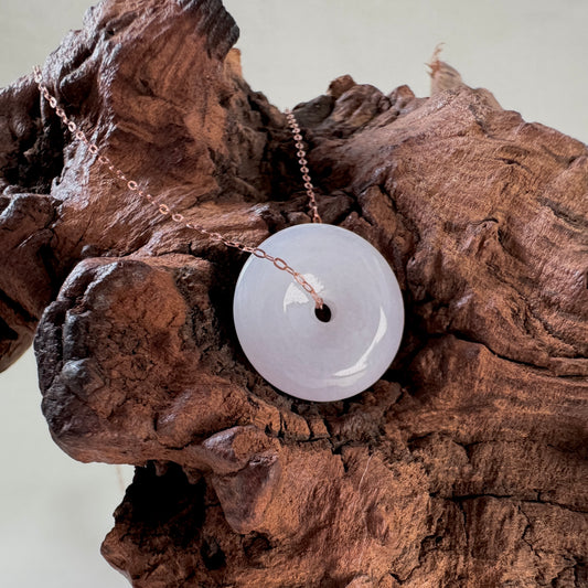 WISTERIA | Doughnut Jadeite Necklace