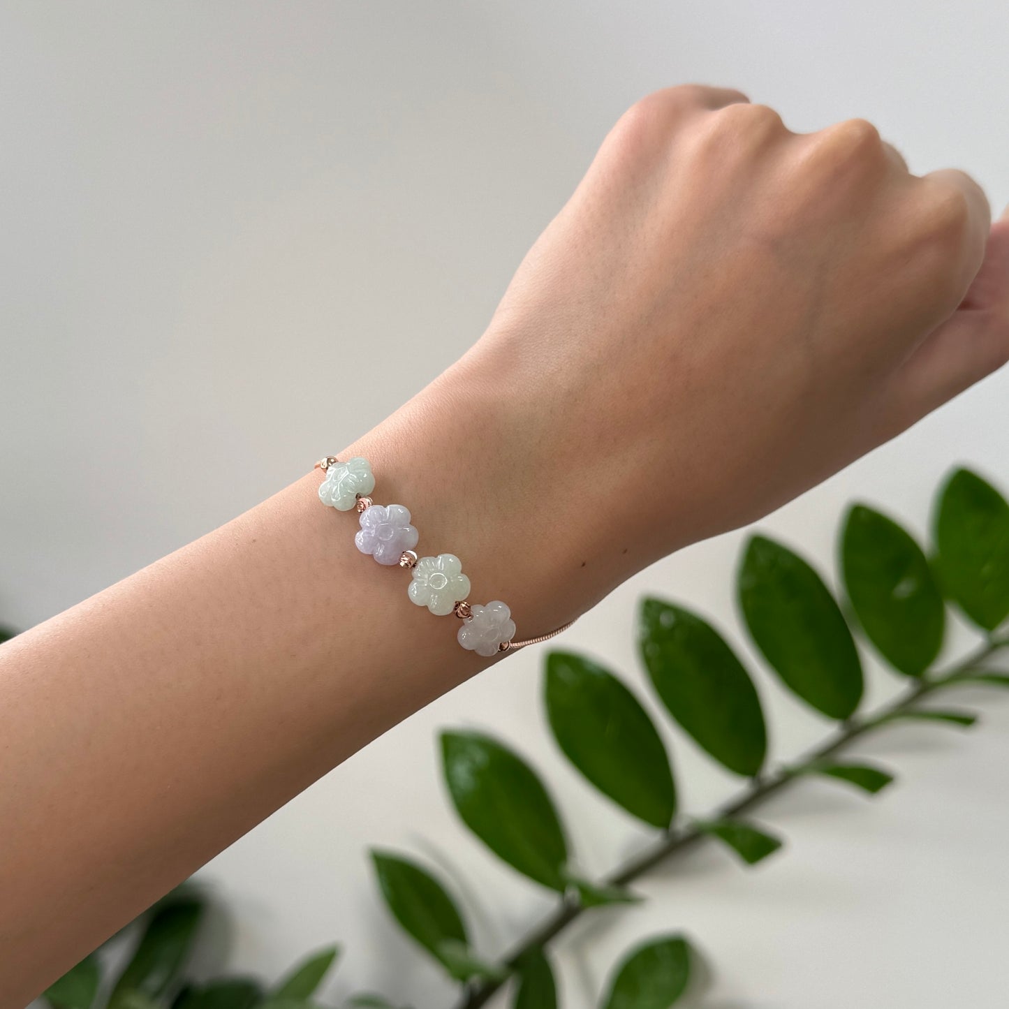 WISTERIA | Floral Jadeite Bracelet