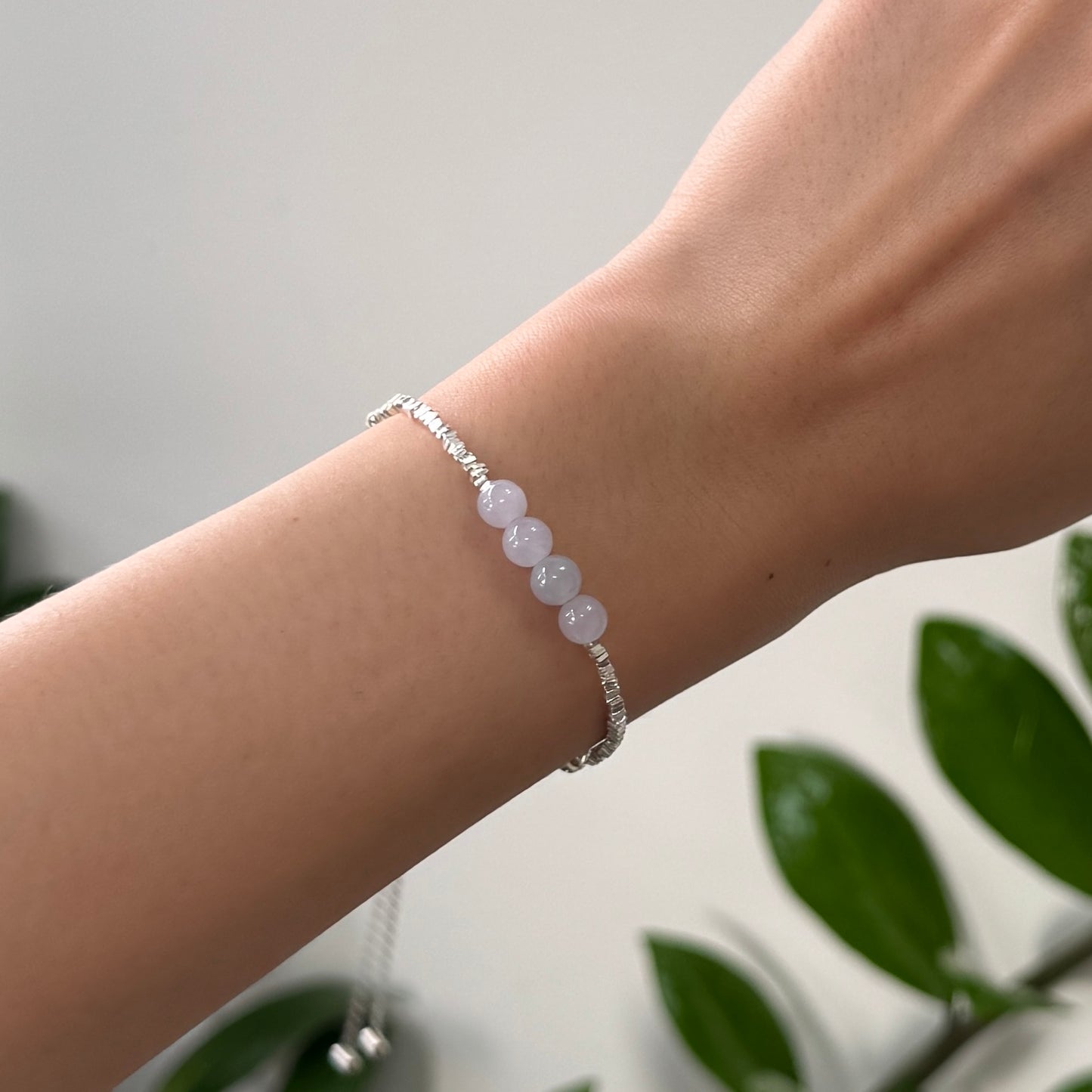 WISTERIA | Quad Beaded Jadeite Bracelet