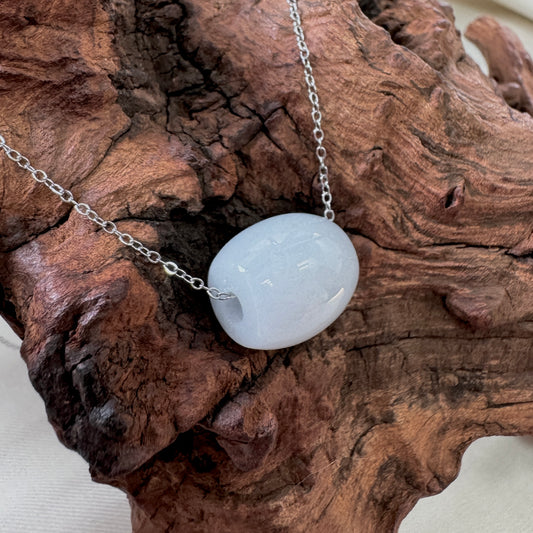 WISTERIA | Barrel Jadeite Necklace I