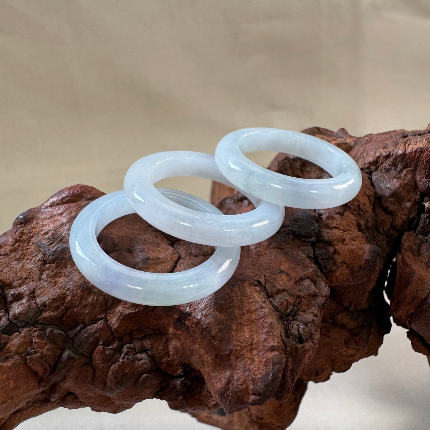 WISTERIA | Periwinkle-Green Jadeite Ring
