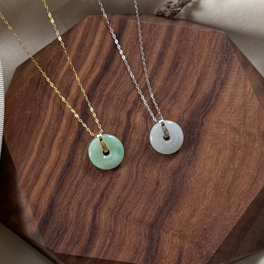 Yuanyun Jadeite Necklace
