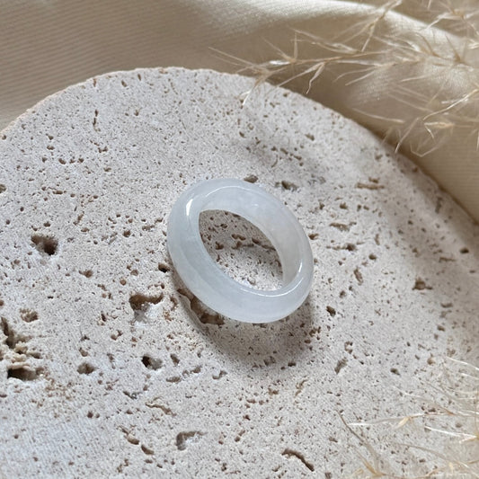 Frost Jadeite Ring