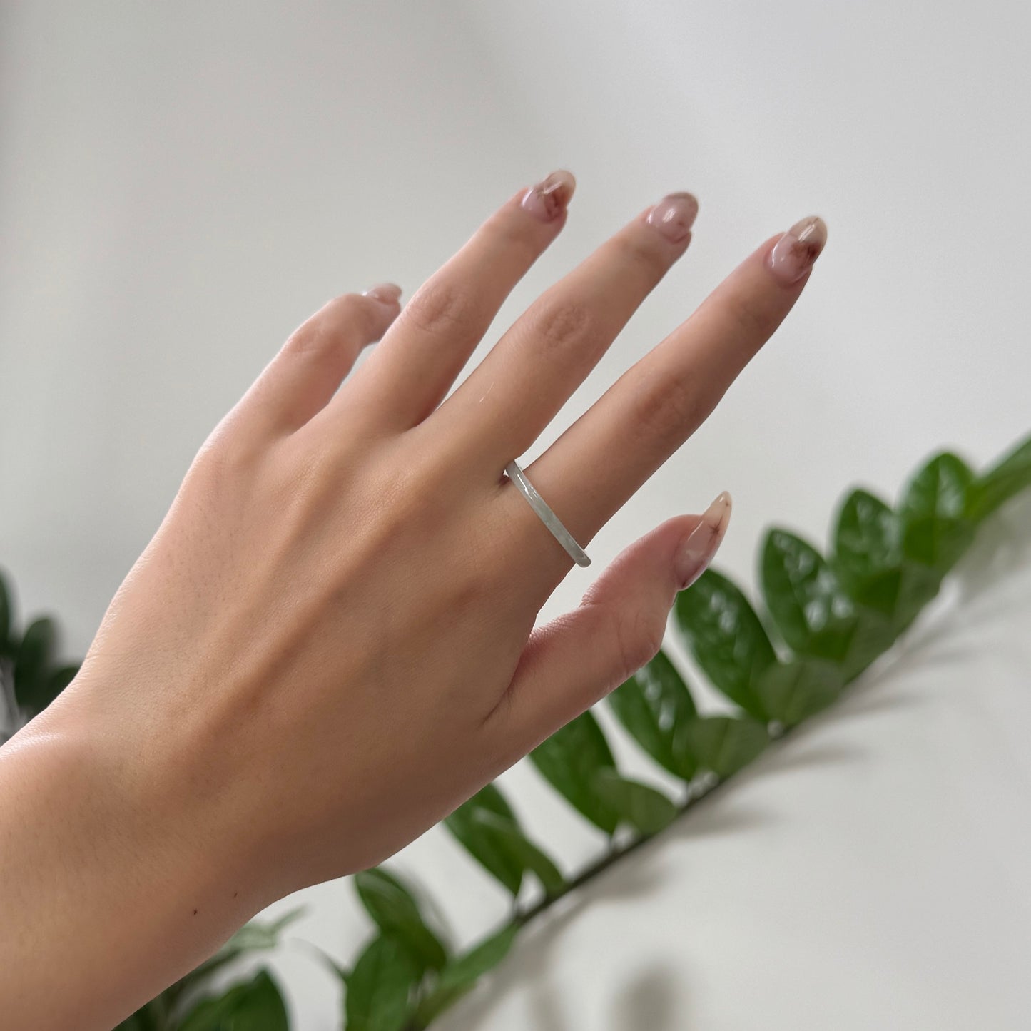 SUMMER | Blue Skinny Jadeite Ring