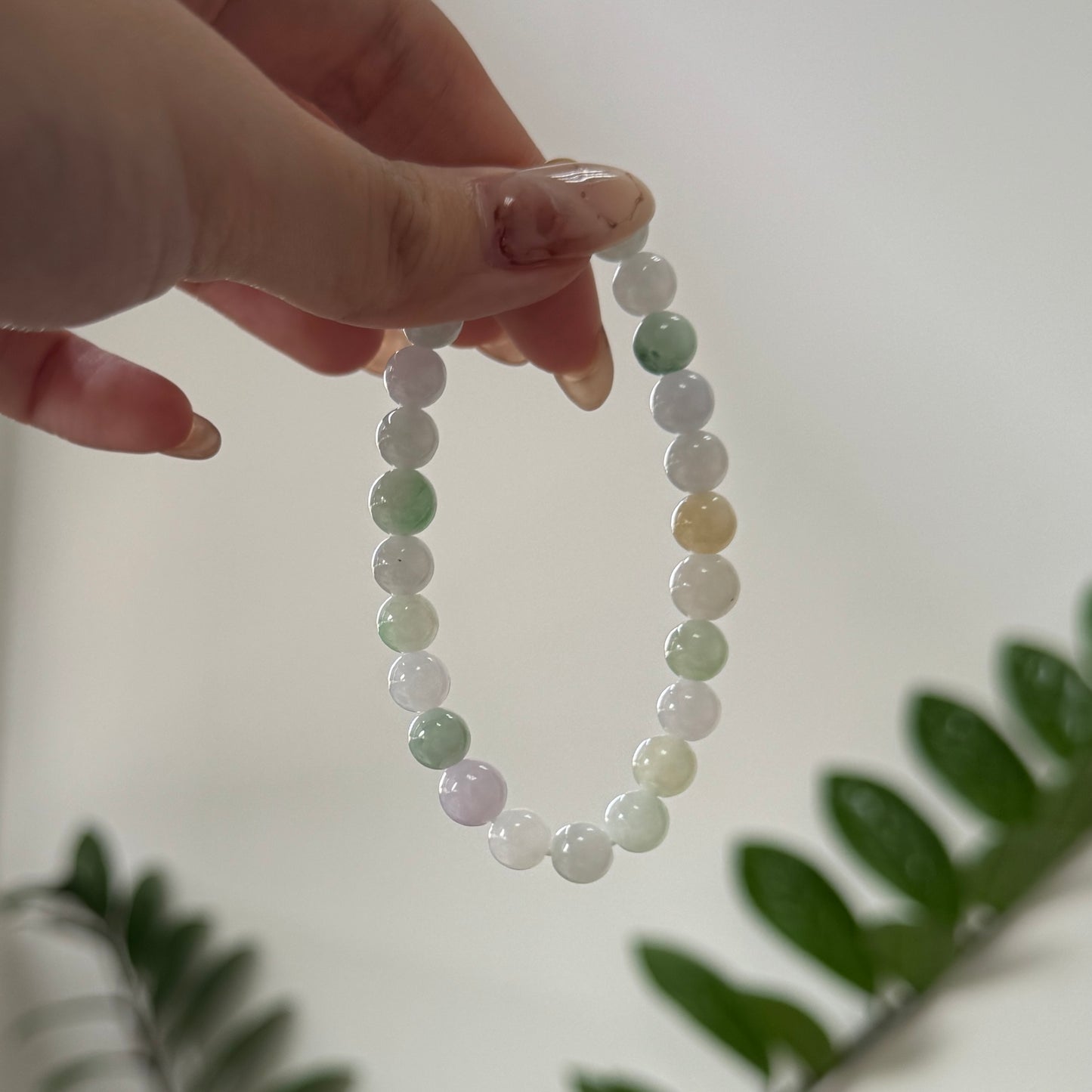 SUMMER | Multi-coloured Beaded Jadeite Bracelet