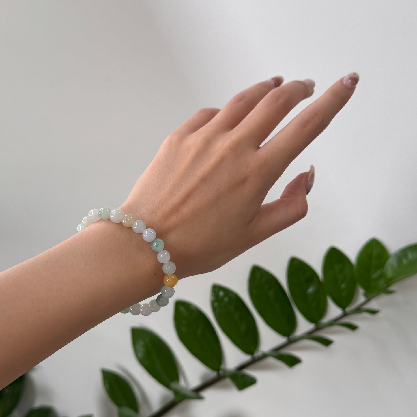 SUMMER | Multi-coloured Beaded Jadeite Bracelet