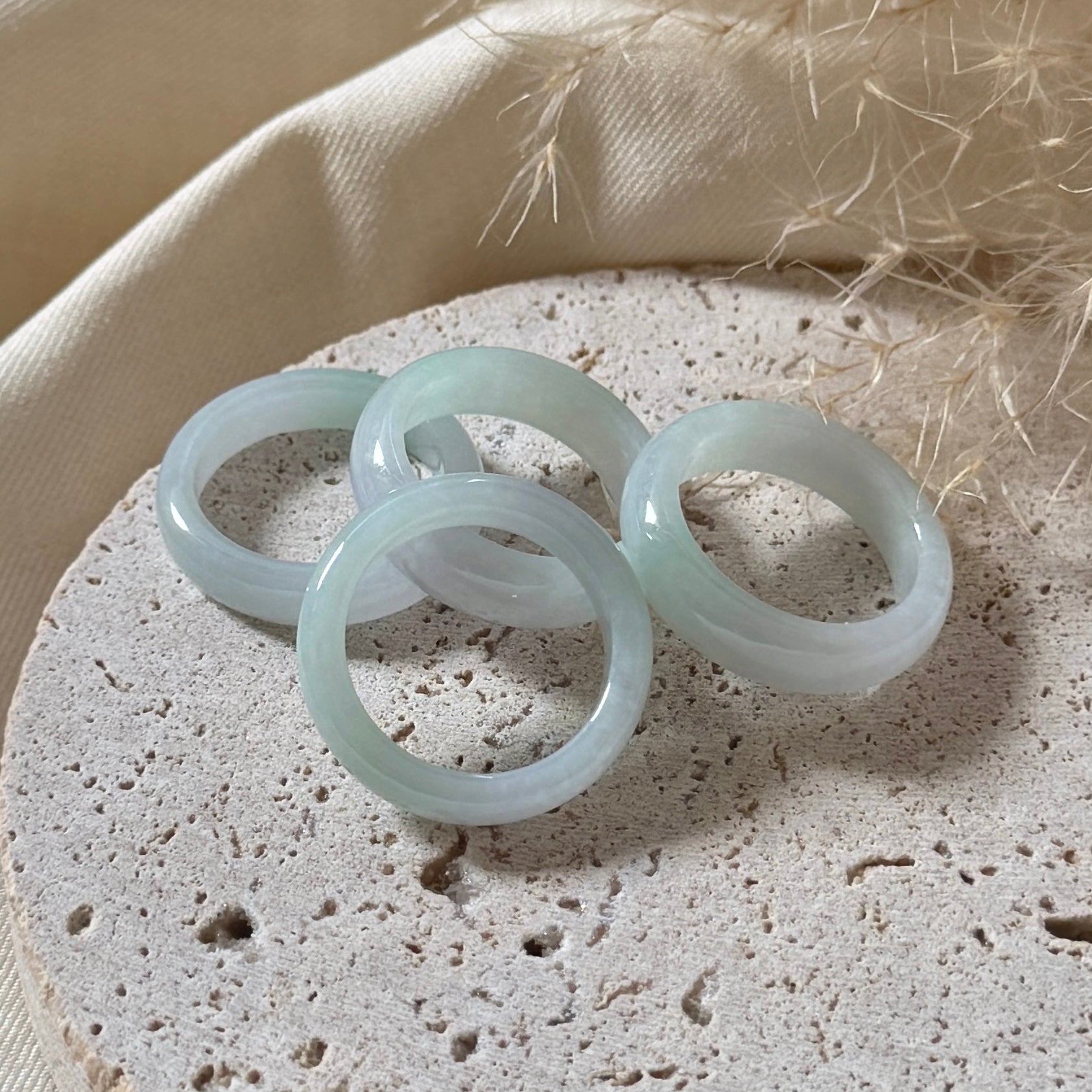 Isle Jadeite Rings – LUNAE