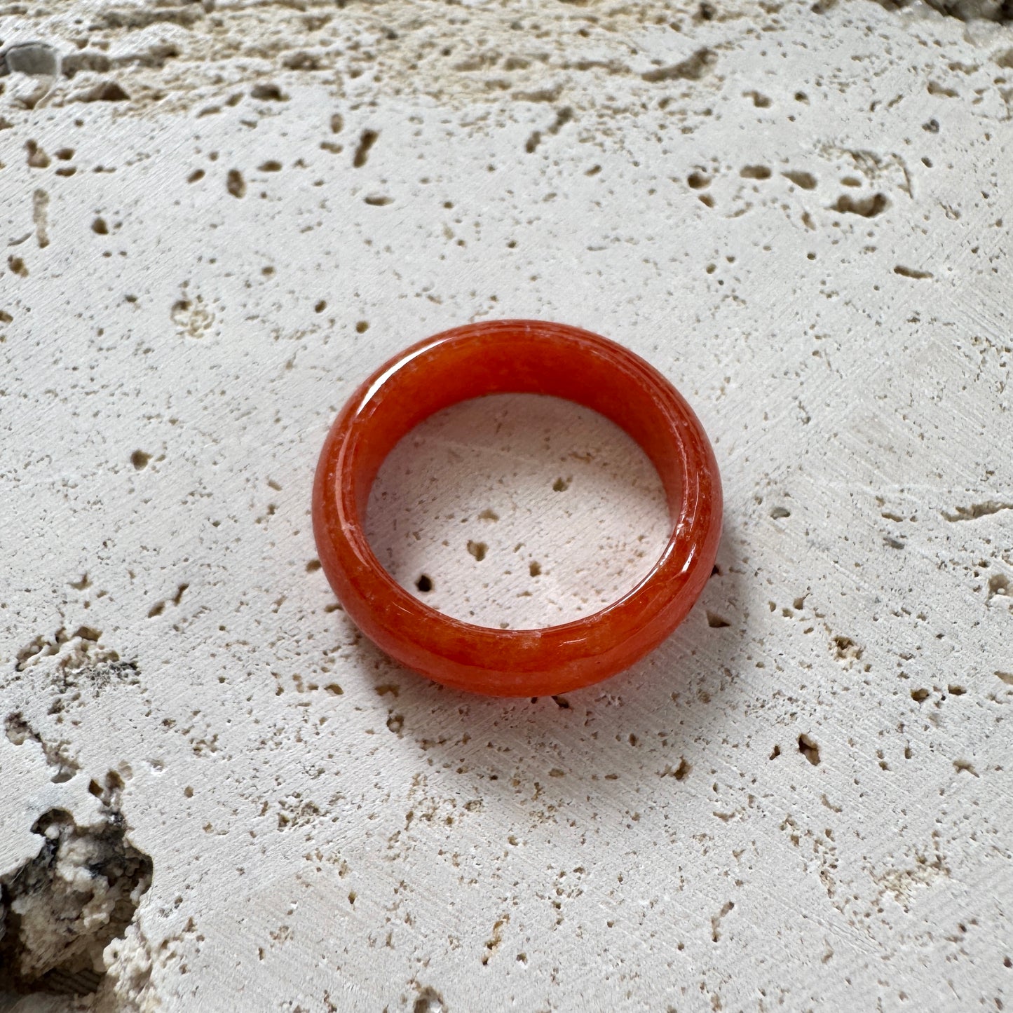 SUMMER | Red Jadeite Ring
