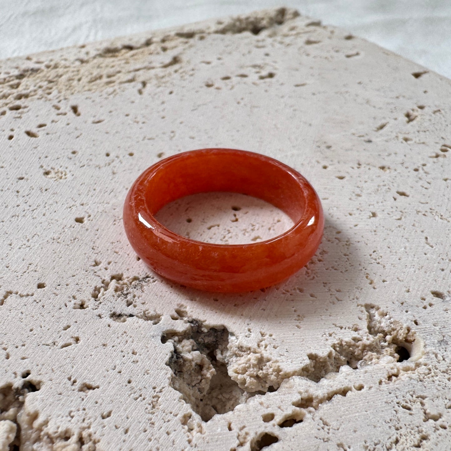 SUMMER | Red Jadeite Ring