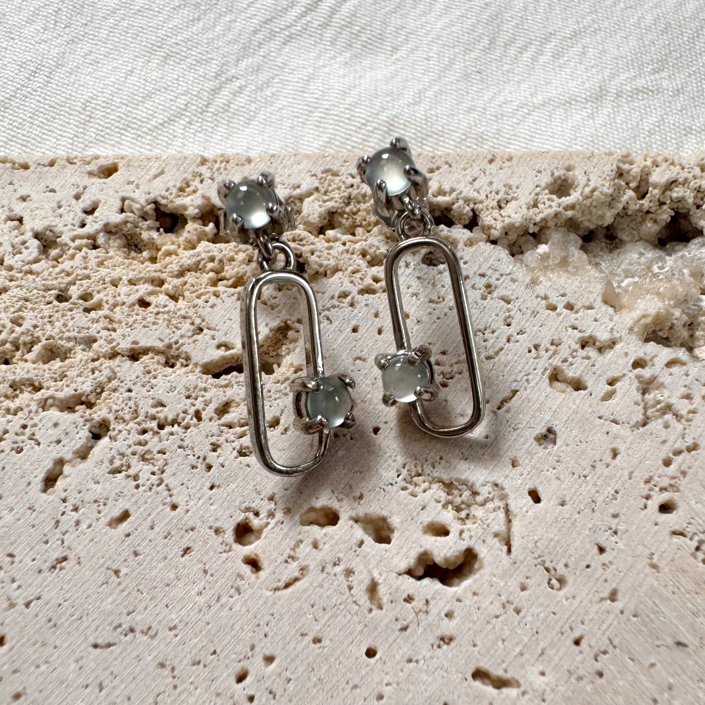 SUMMER | Minimalist Jadeite Earrings
