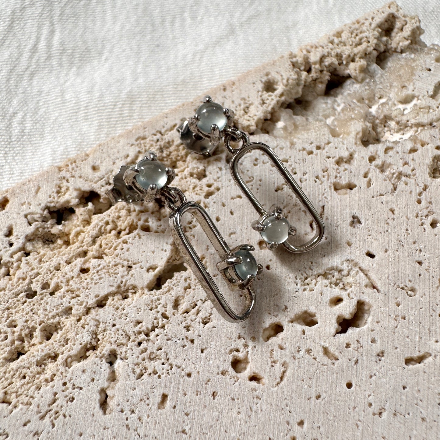 SUMMER | Minimalist Jadeite Earrings