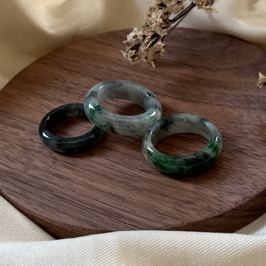 Ashfern Jadeite Rings