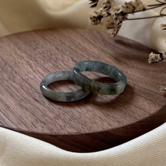 Halcyon Jadeite Rings