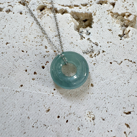 BLEU | Bagel Jadeite Necklace
