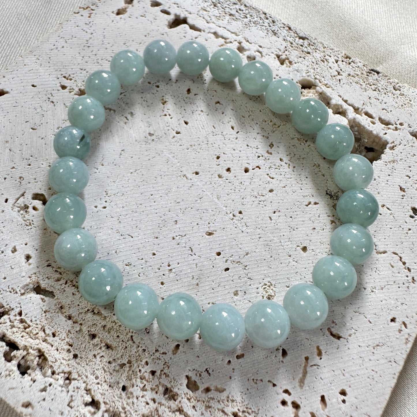 BLEU | Beaded Jadeite Bracelet