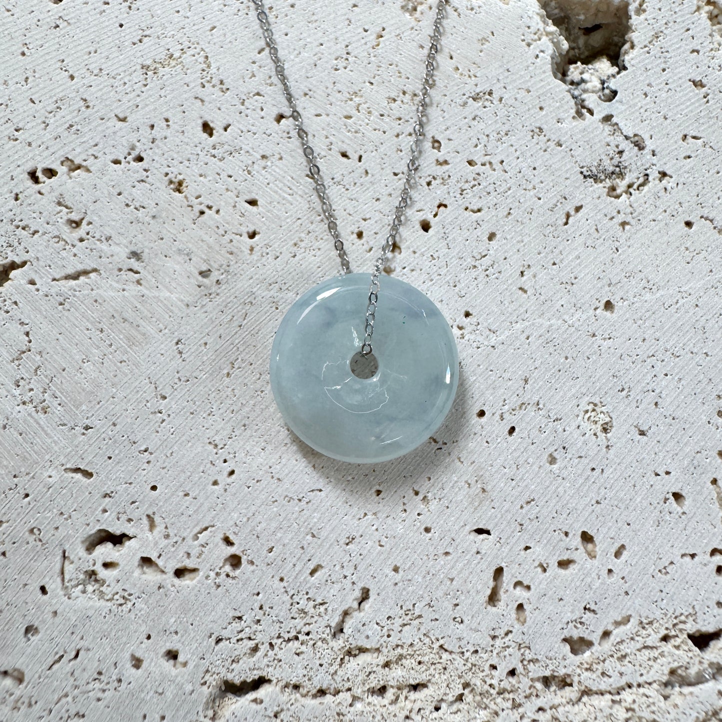BLEU | Doughnut Jadeite Necklace