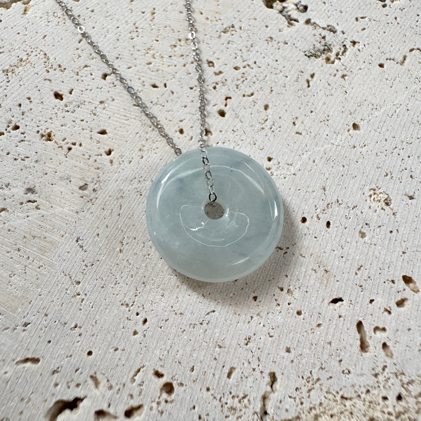 BLEU | Doughnut Jadeite Necklace