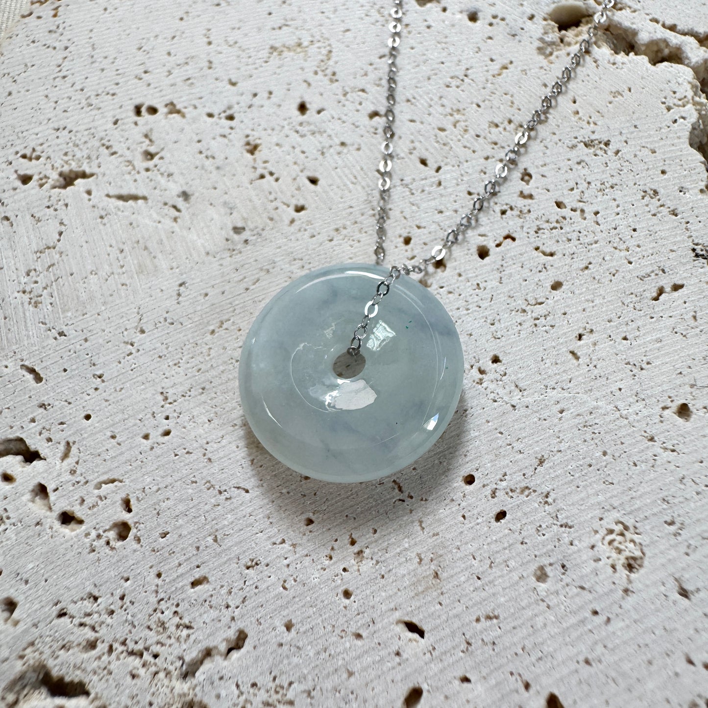 BLEU | Doughnut Jadeite Necklace