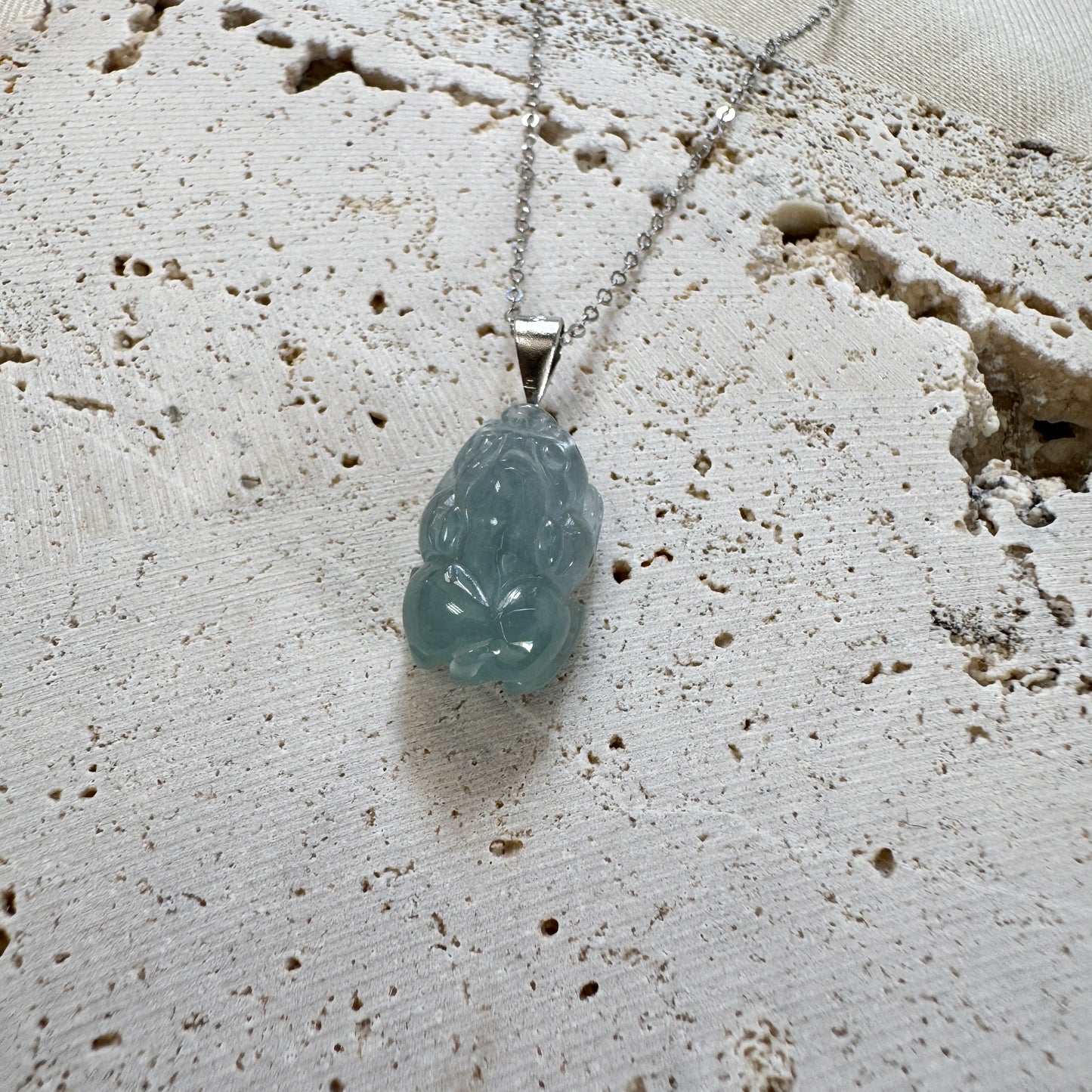 BLEU | Pixiu Jadeite Necklace