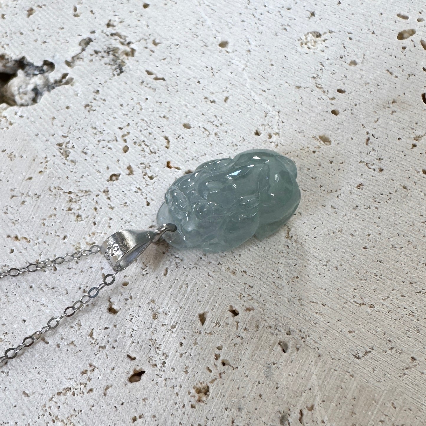 BLEU | Pixiu Jadeite Necklace
