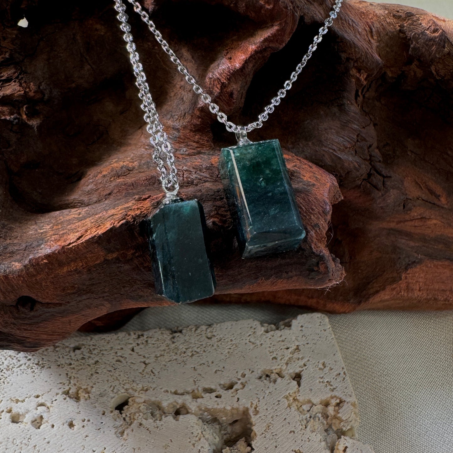 BLEU | Bevel Jadeite Necklace