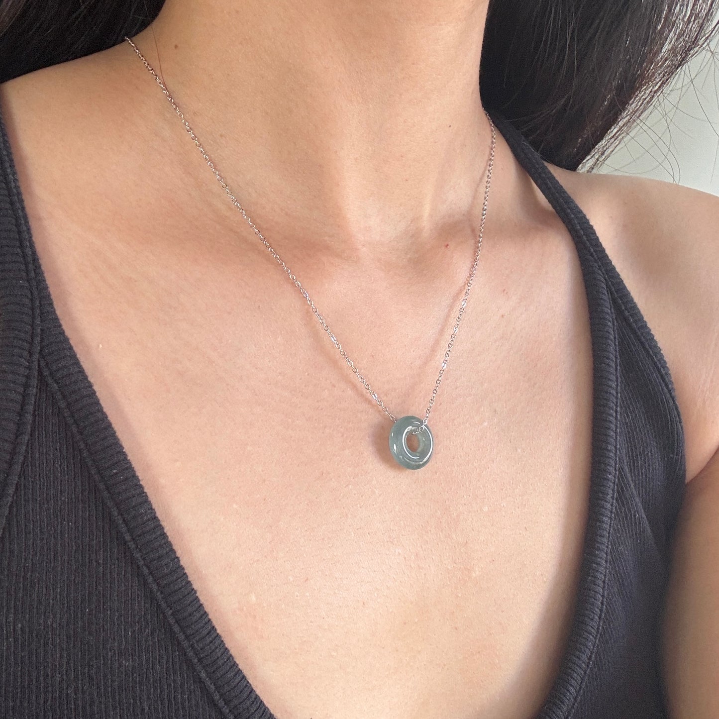 BLEU | Bagel Jadeite Necklace