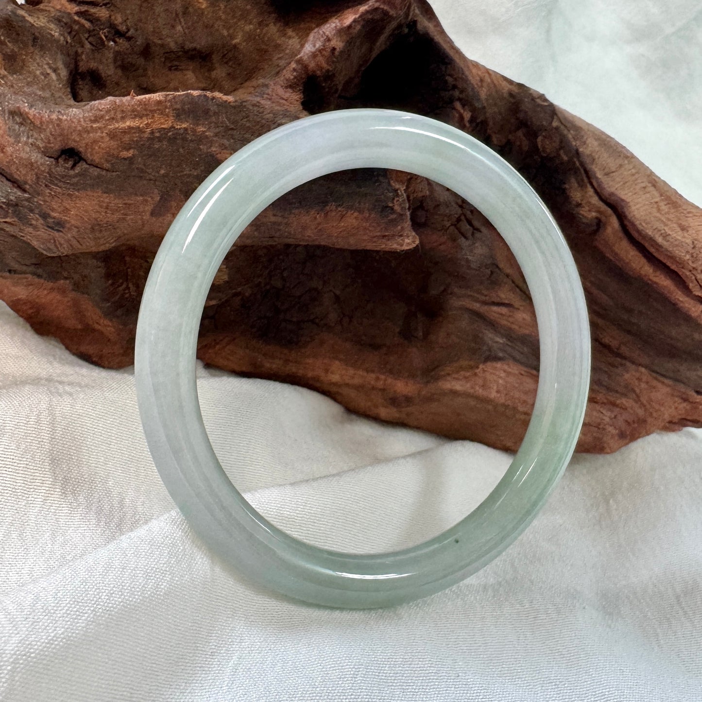 50 | Green Skinny Jadeite Bangle