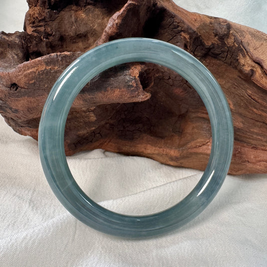 50 | Blue Skinny Jadeite Bangle