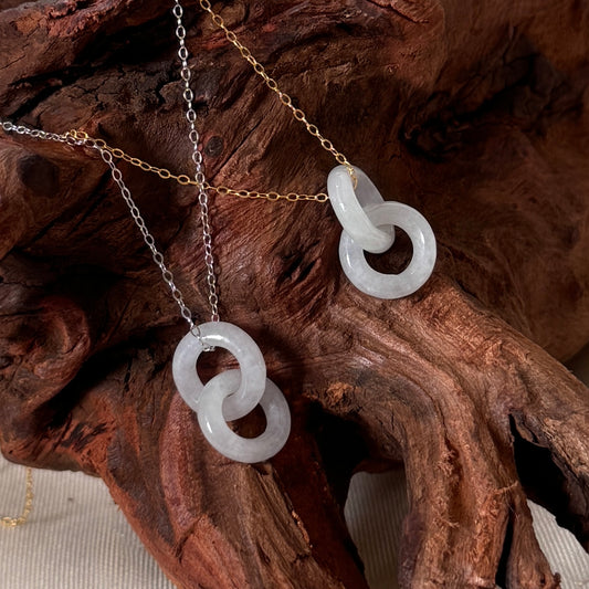 Interlocked Jadeite Necklace