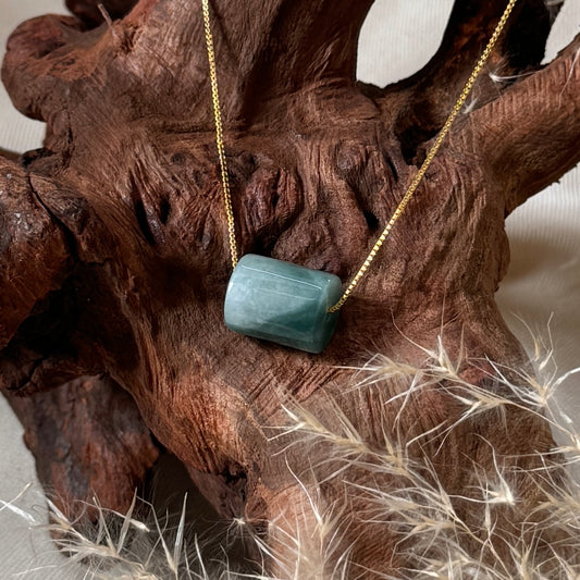 Moss Jadeite Necklace