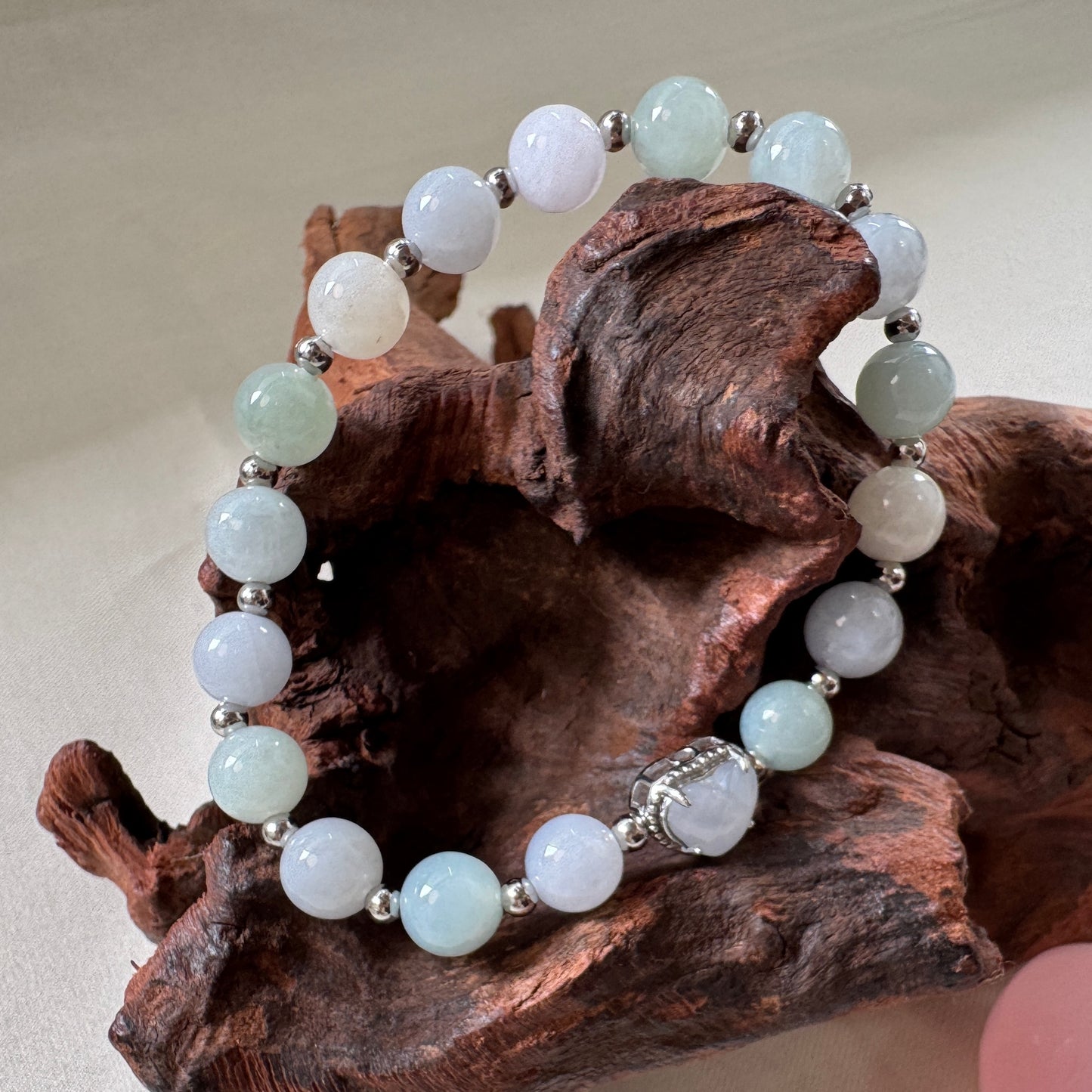 XOXO | Pastel Beaded Jadeite Bracelet