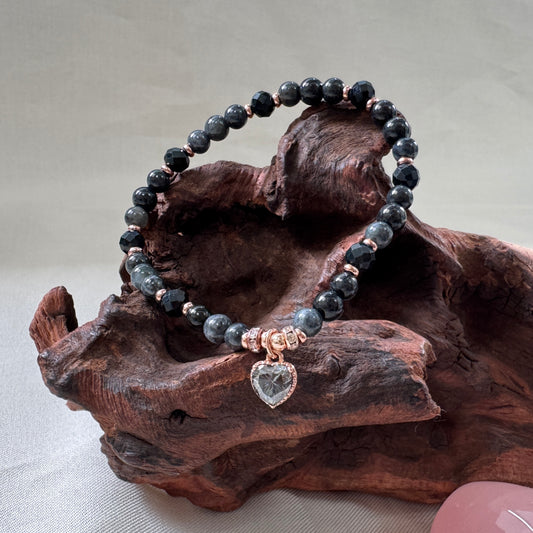 XOXO | Moissanite x Beaded Jadeite Bracelet