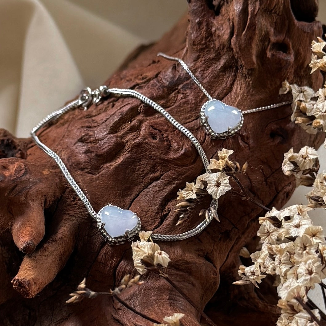 Lila Jadeite Necklace
