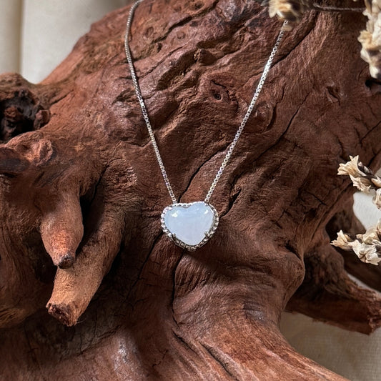 Lila Jadeite Necklace