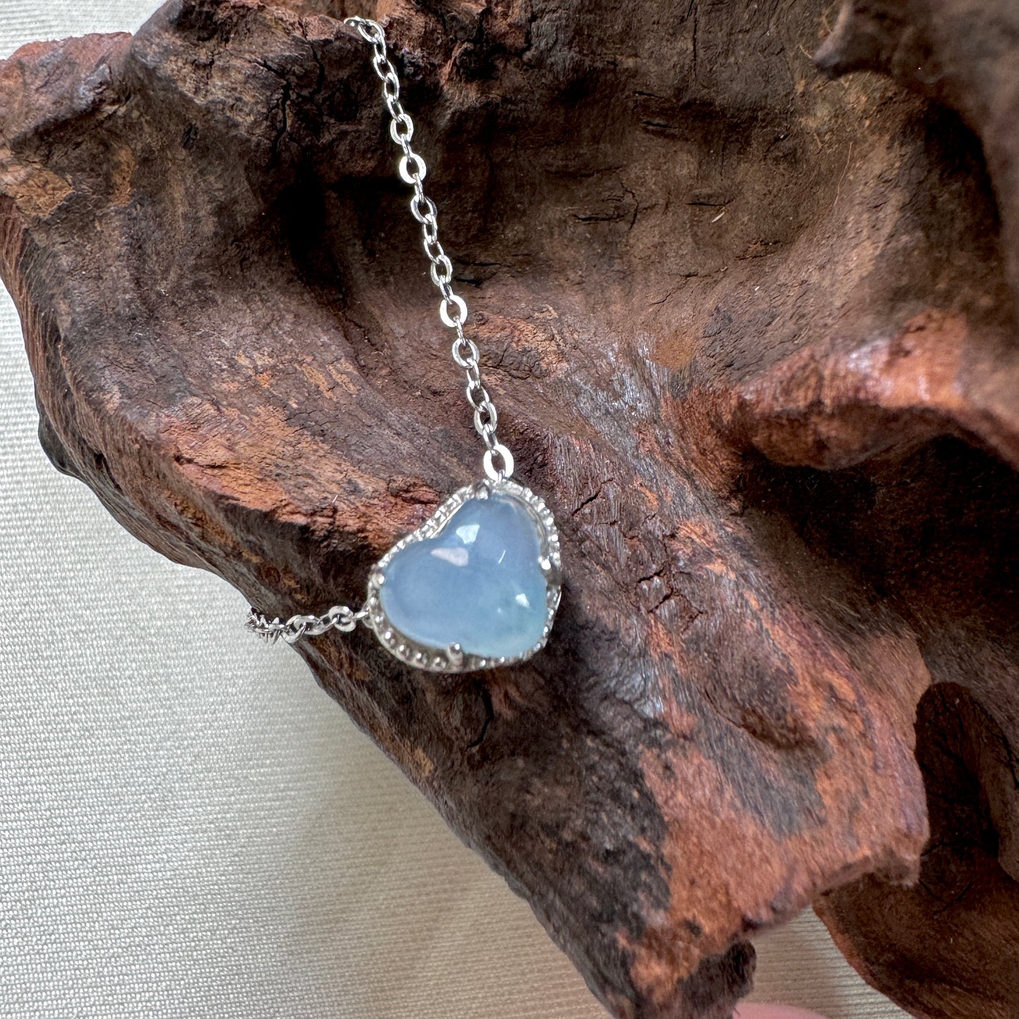 XOXO | Purple Heart Jadeite Bracelet